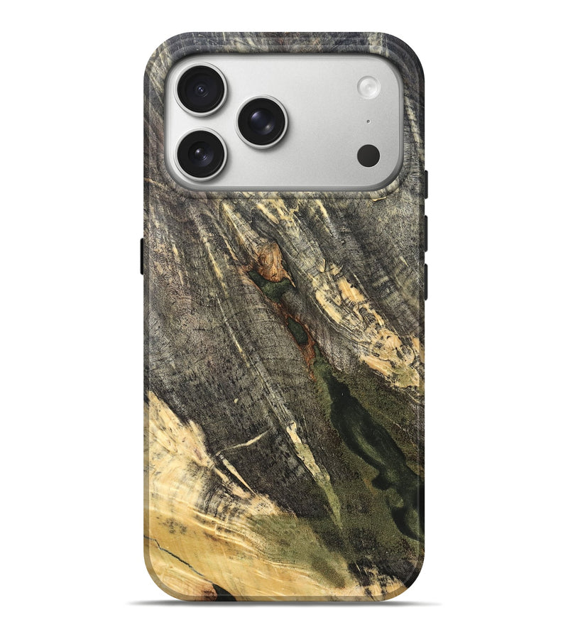 iPhone 17 Pro Max Wood Live Edge Phone Case - Jeff (Solid Wood, 826621)