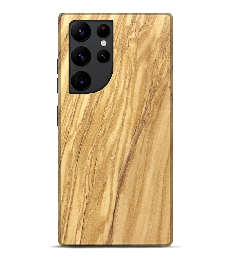 Galaxy S22 Ultra Wood Live Edge Phone Case - Ursula (Solid Wood, 826624)
