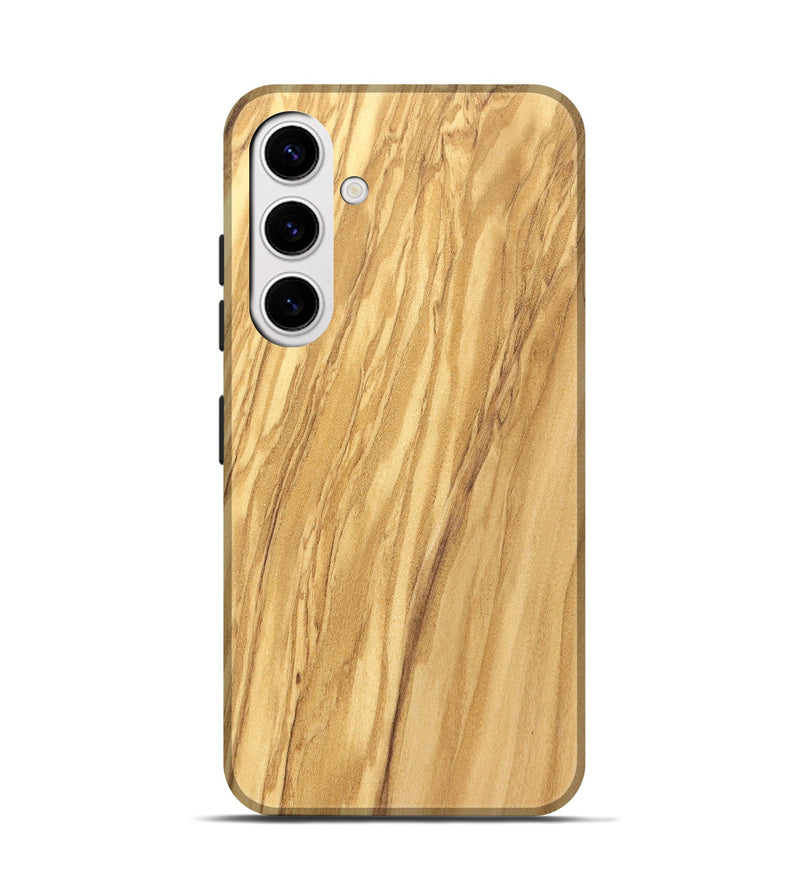 Galaxy S25 Wood Live Edge Phone Case - Ursula (Solid Wood, 826624)
