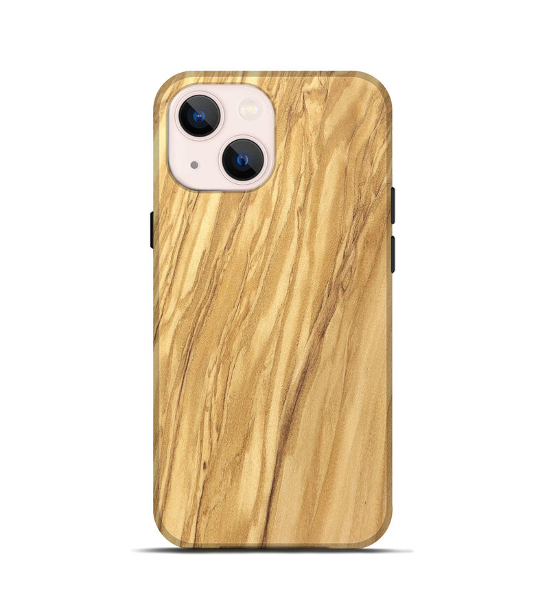 iPhone 13 mini Wood Live Edge Phone Case - Ursula (Solid Wood, 826624)