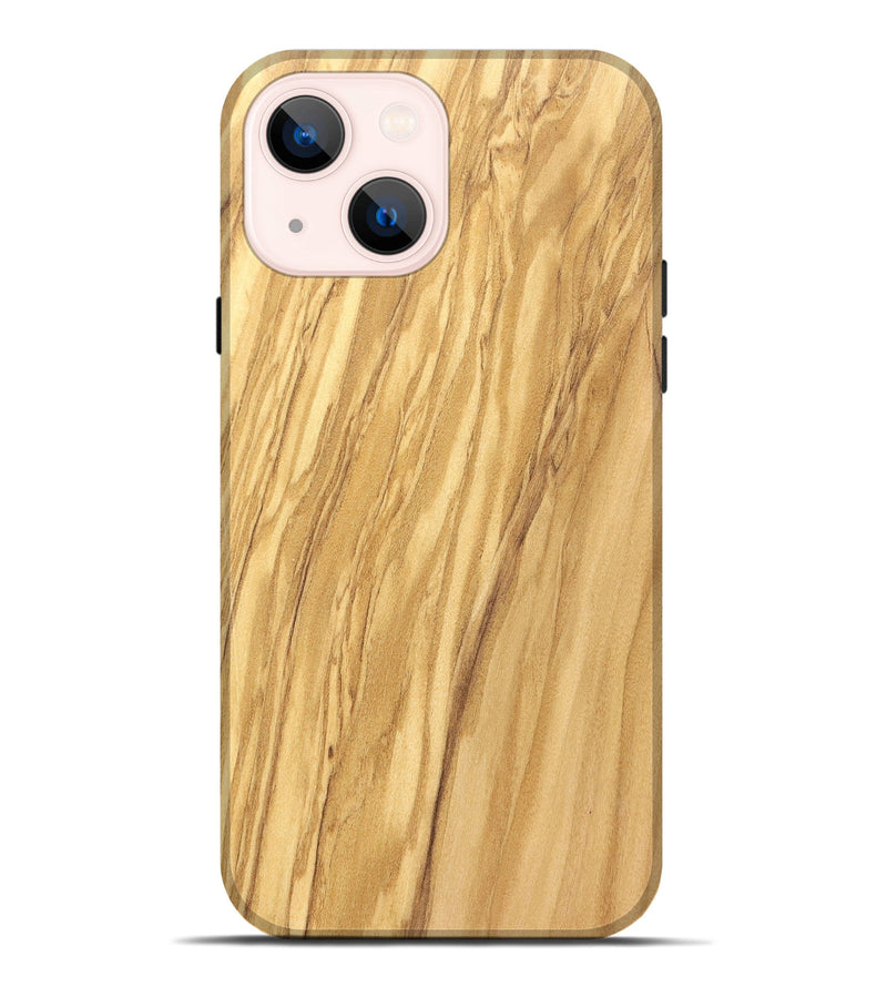 iPhone 14 Plus Wood Live Edge Phone Case - Ursula (Solid Wood, 826624)