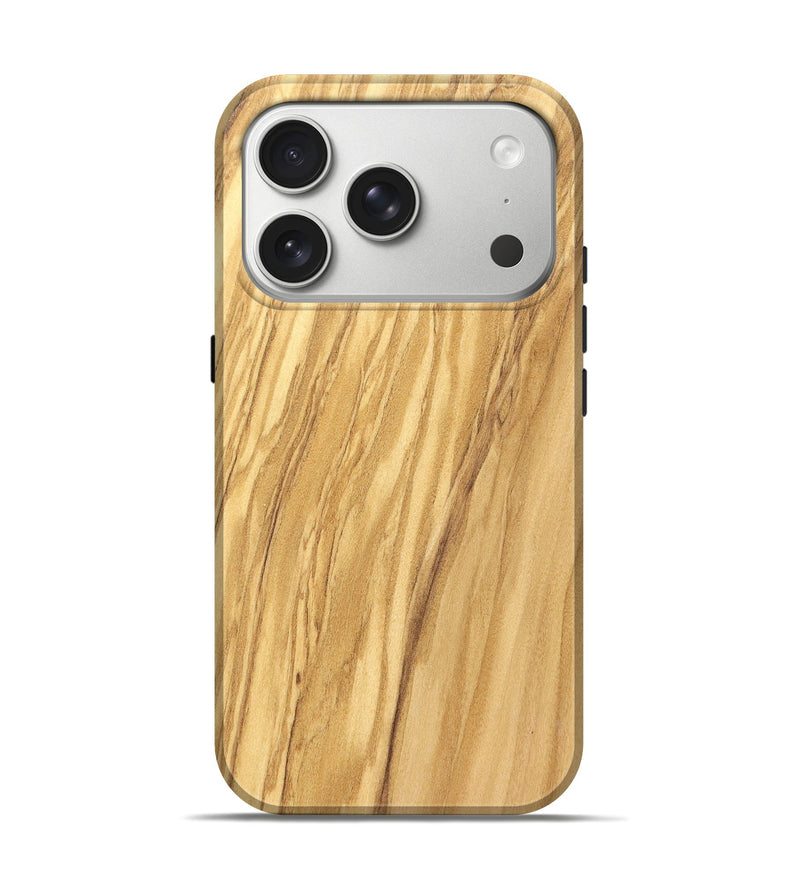 iPhone 17 Pro Wood Live Edge Phone Case - Ursula (Solid Wood, 826624)