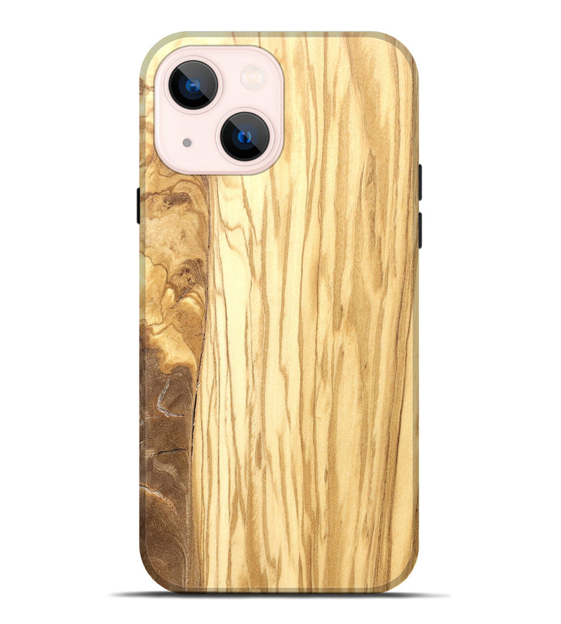 iPhone 14 Plus Wood Live Edge Phone Case - Dayton (Solid Wood, 826626)