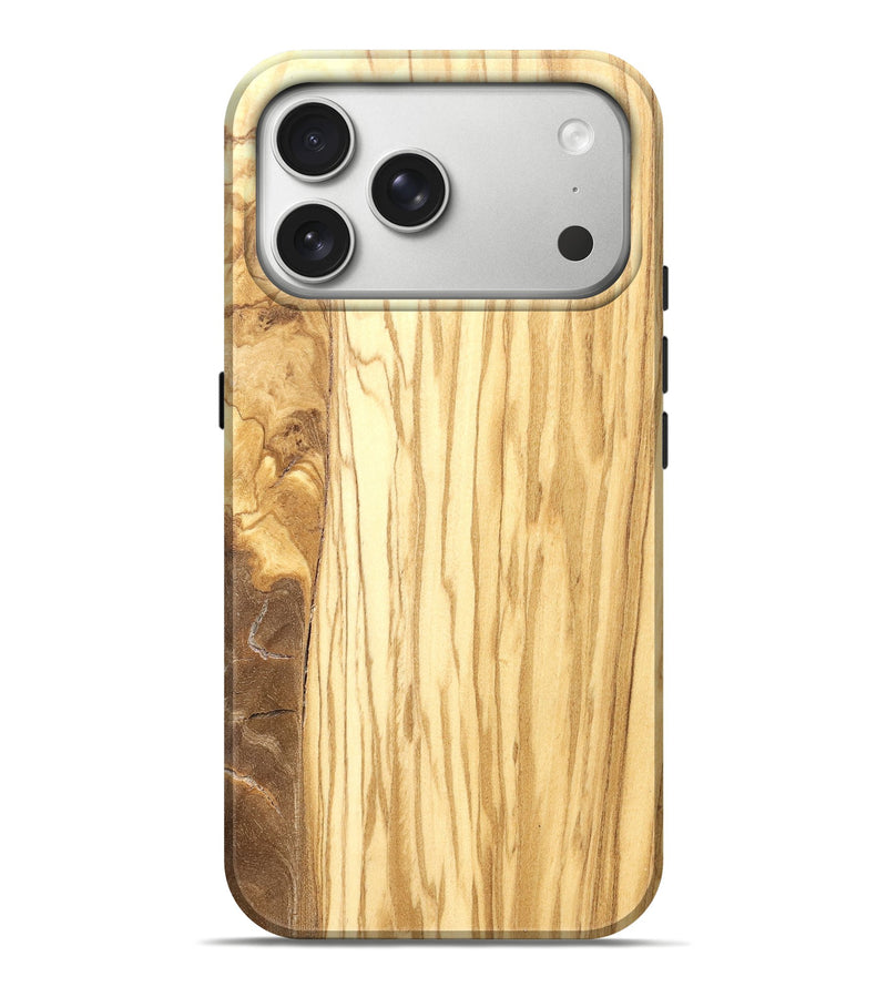 iPhone 17 Pro Max Wood Live Edge Phone Case - Dayton (Solid Wood, 826626)