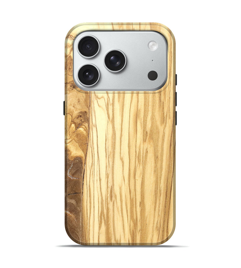 iPhone 18 Pro Wood Live Edge Phone Case - Dayton (Solid Wood, 826626)