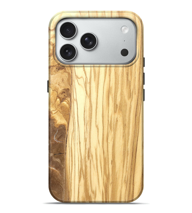 iPhone 18 Pro Max Wood Live Edge Phone Case - Dayton (Solid Wood, 826626)