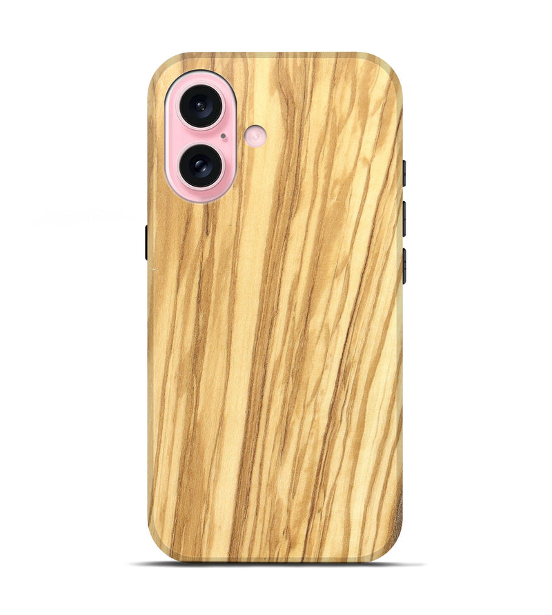 iPhone 17 Wood Live Edge Phone Case - Jordan (Solid Wood, 826630)