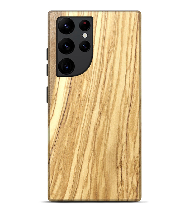 Galaxy S22 Ultra Wood Live Edge Phone Case - Elena (Solid Wood, 826631)