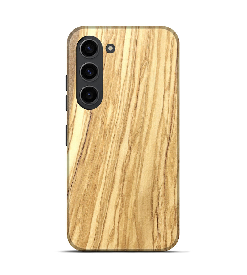Galaxy S23 Wood Live Edge Phone Case - Elena (Solid Wood, 826631)