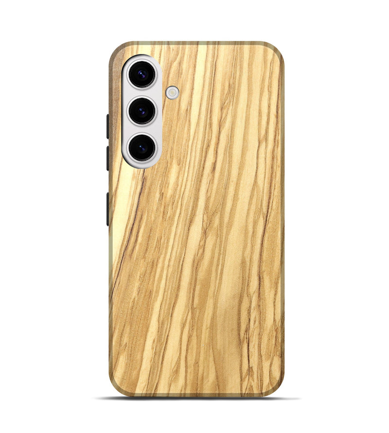 Galaxy S25 Wood Live Edge Phone Case - Elena (Solid Wood, 826631)