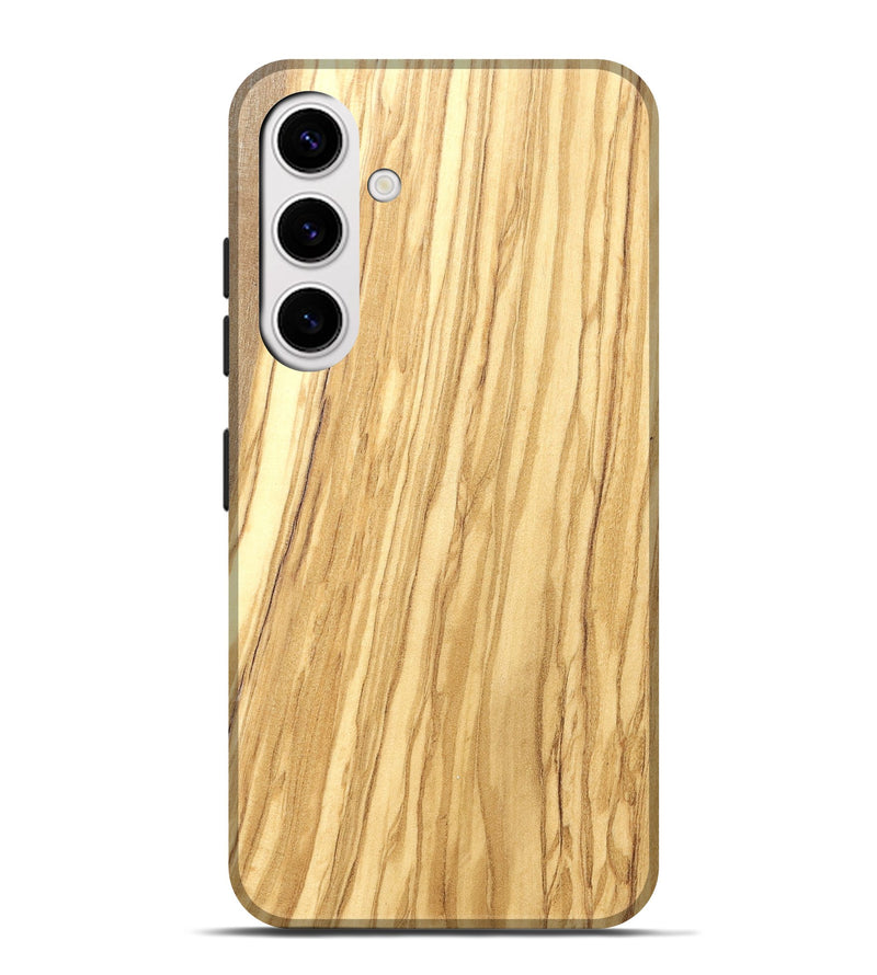 Galaxy S25 Plus Wood Live Edge Phone Case - Elena (Solid Wood, 826631)