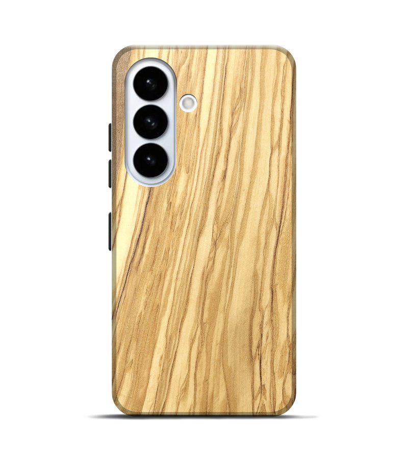 Galaxy S26 Wood Live Edge Phone Case - Elena (Solid Wood, 826631)