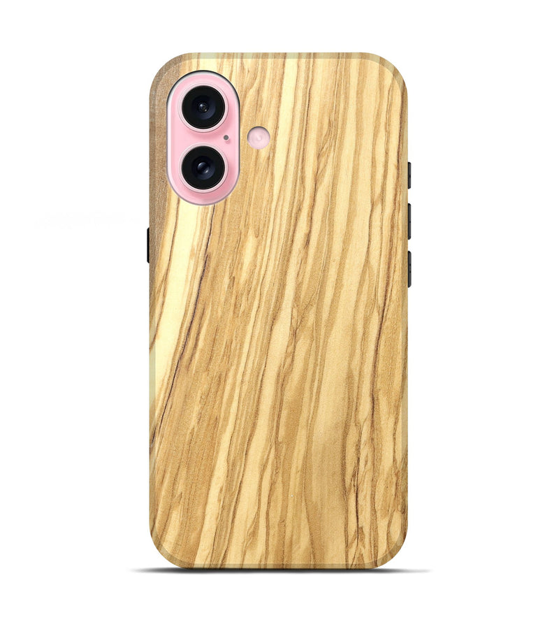 iPhone 17 Wood Live Edge Phone Case - Elena (Solid Wood, 826631)