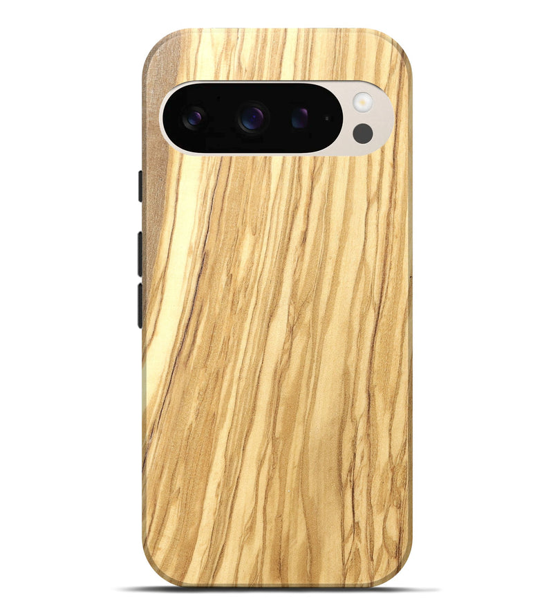 Pixel 10 Pro XL Wood Live Edge Phone Case - Elena (Solid Wood, 826631)