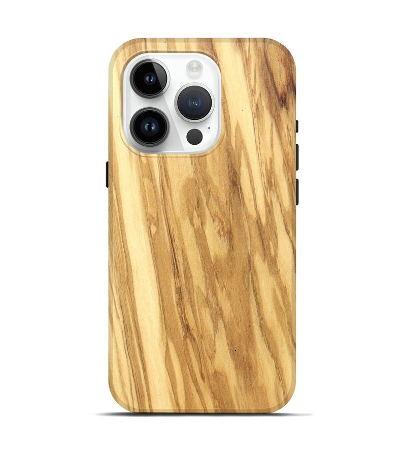 iPhone 15 Pro Wood Live Edge Phone Case - Casimir (Solid Wood, 826632)