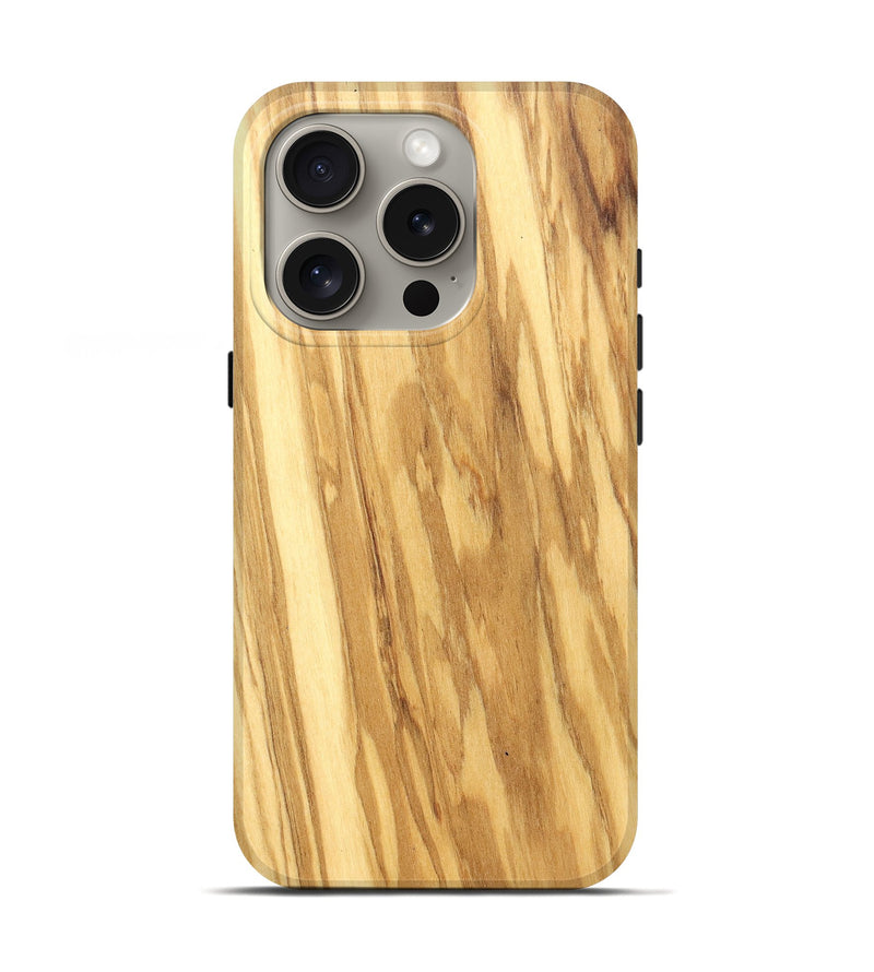 iPhone 16 Pro Wood Live Edge Phone Case - Casimir (Solid Wood, 826632)