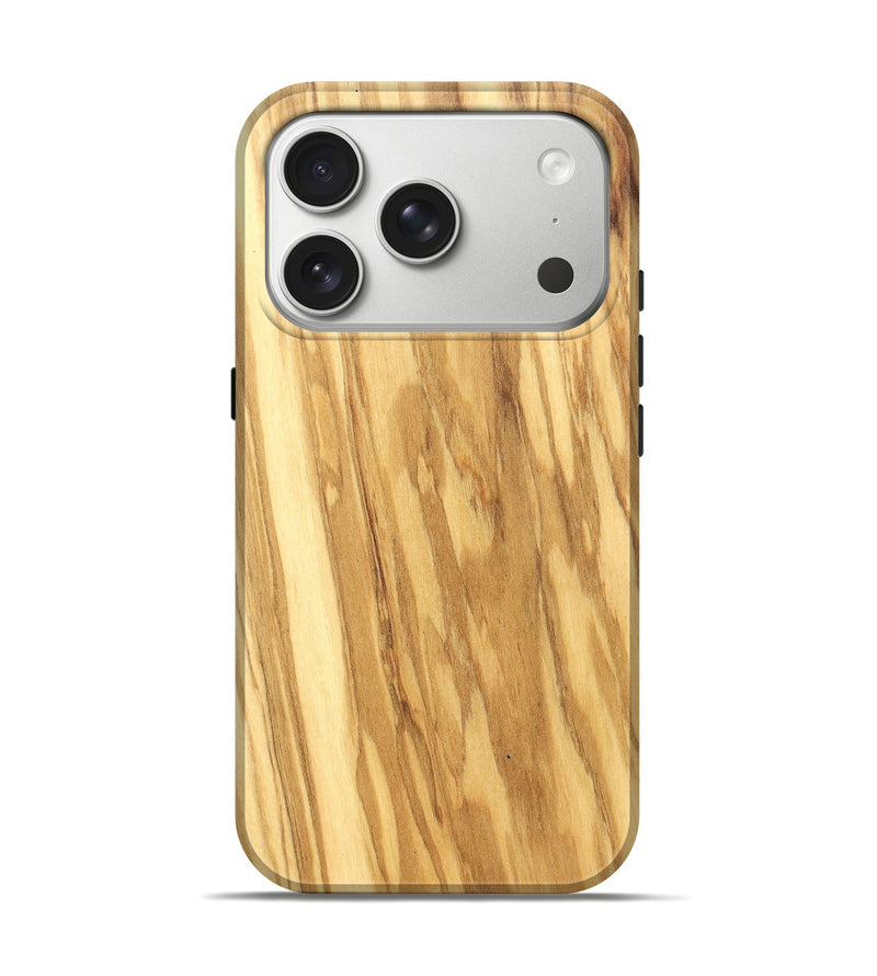 iPhone 17 Pro Wood Live Edge Phone Case - Casimir (Solid Wood, 826632)