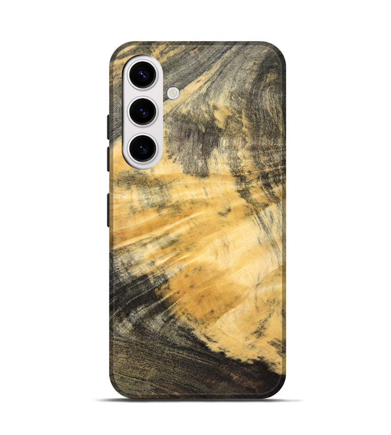 Galaxy S25 Wood Live Edge Phone Case - Maximus (Solid Wood, 826634)