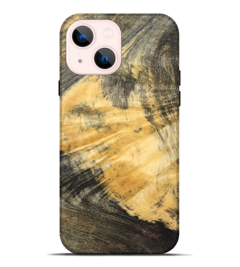 iPhone 14 Plus Wood Live Edge Phone Case - Maximus (Solid Wood, 826634)