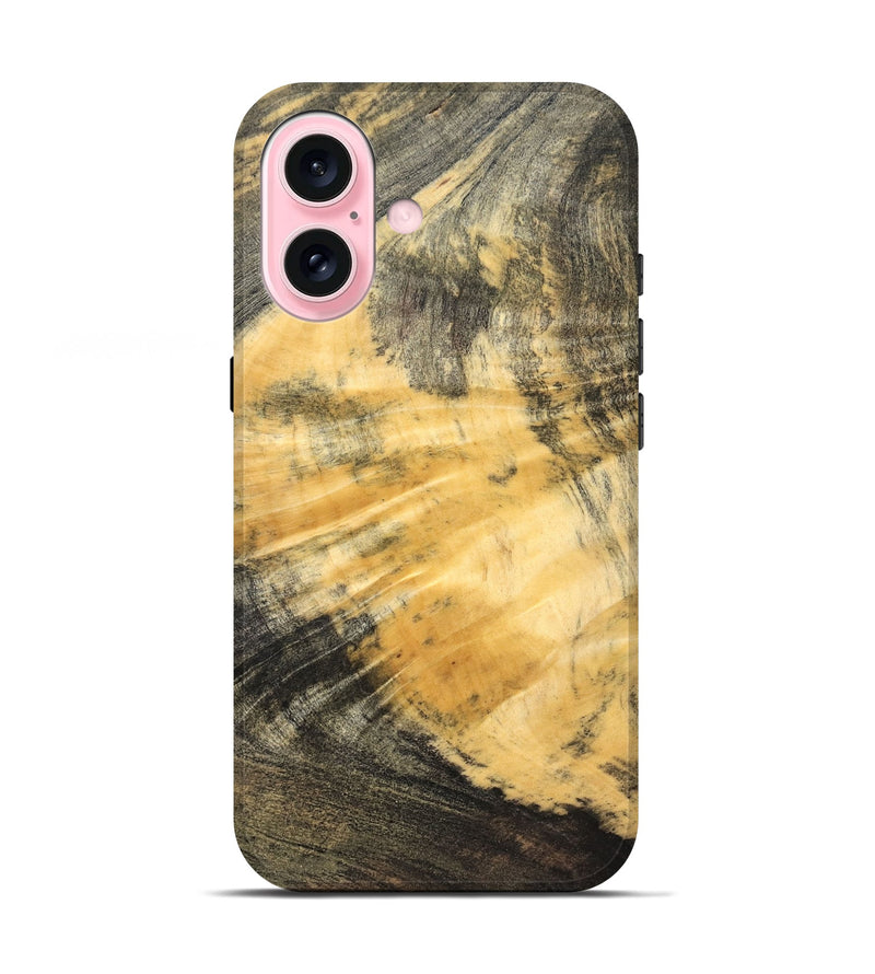 iPhone 17 Wood Live Edge Phone Case - Maximus (Solid Wood, 826634)
