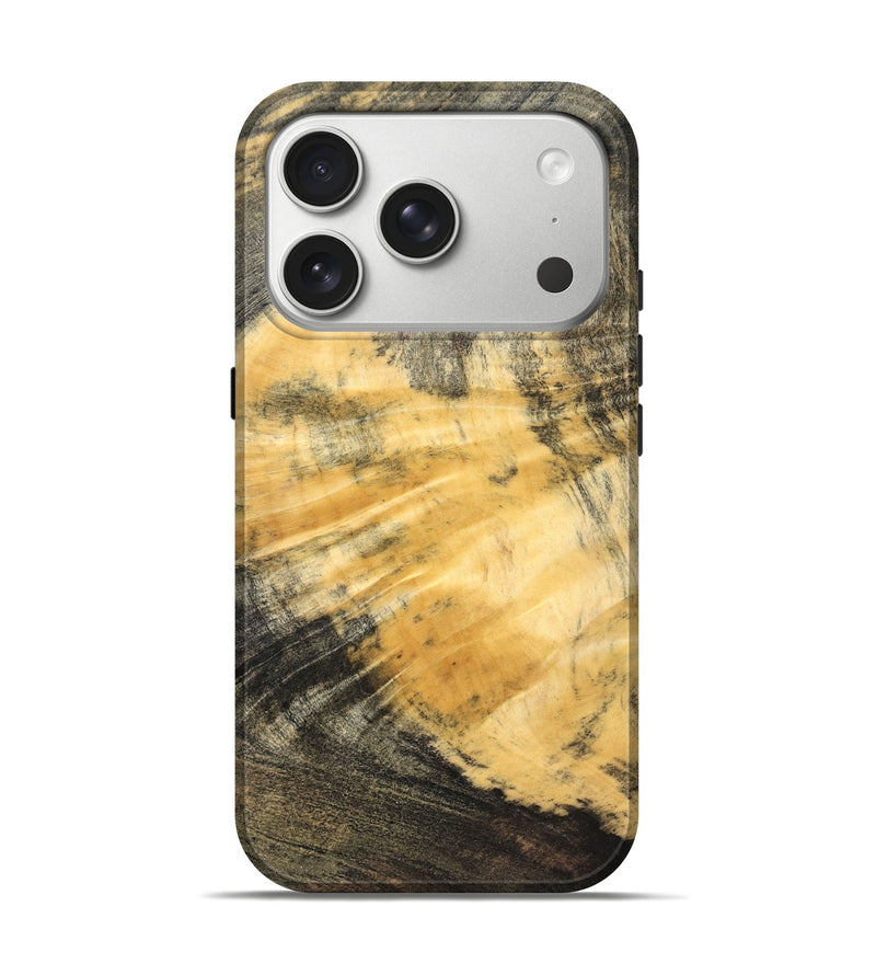 iPhone 17 Pro Wood Live Edge Phone Case - Maximus (Solid Wood, 826634)