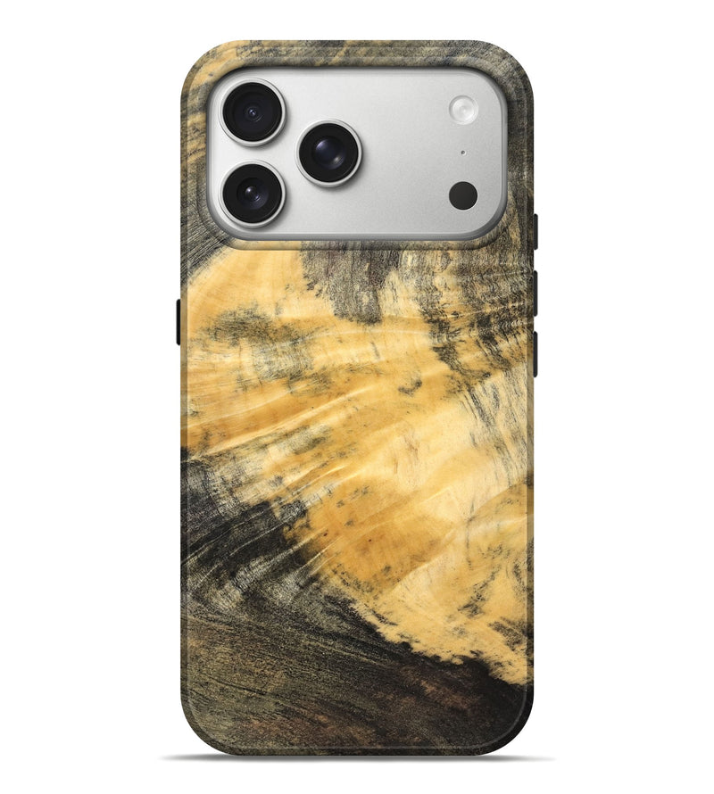 iPhone 17 Pro Max Wood Live Edge Phone Case - Maximus (Solid Wood, 826634)