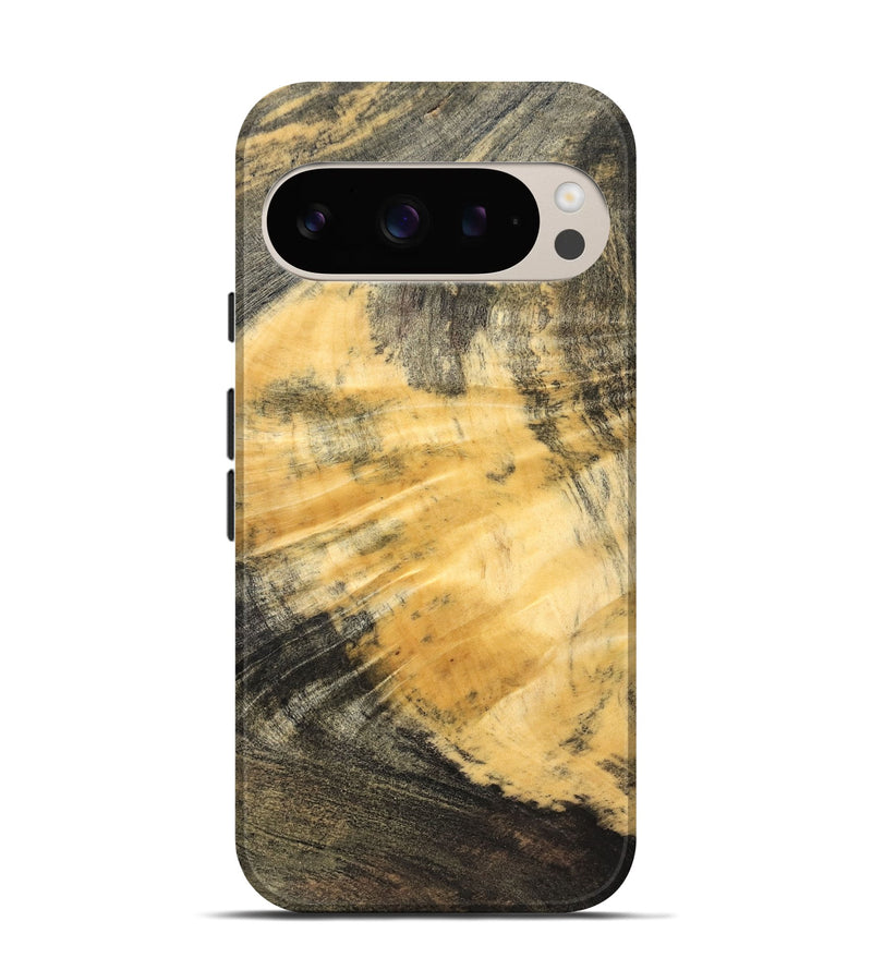 Pixel 9 Pro Wood Live Edge Phone Case - Maximus (Solid Wood, 826634)