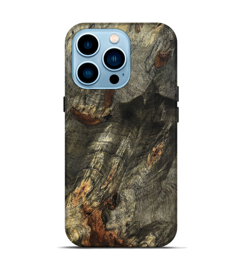 iPhone 14 Pro Wood Live Edge Phone Case - Bryson (Solid Wood, 826637)
