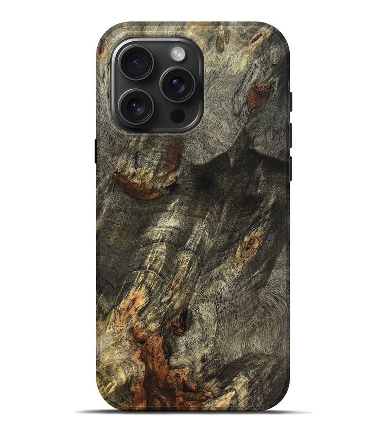iPhone 16 Pro Max Wood Live Edge Phone Case - Bryson (Solid Wood, 826637)