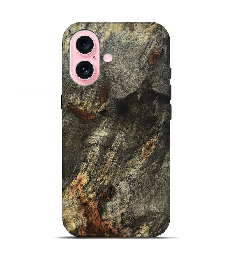 iPhone 17 Wood Live Edge Phone Case - Bryson (Solid Wood, 826637)