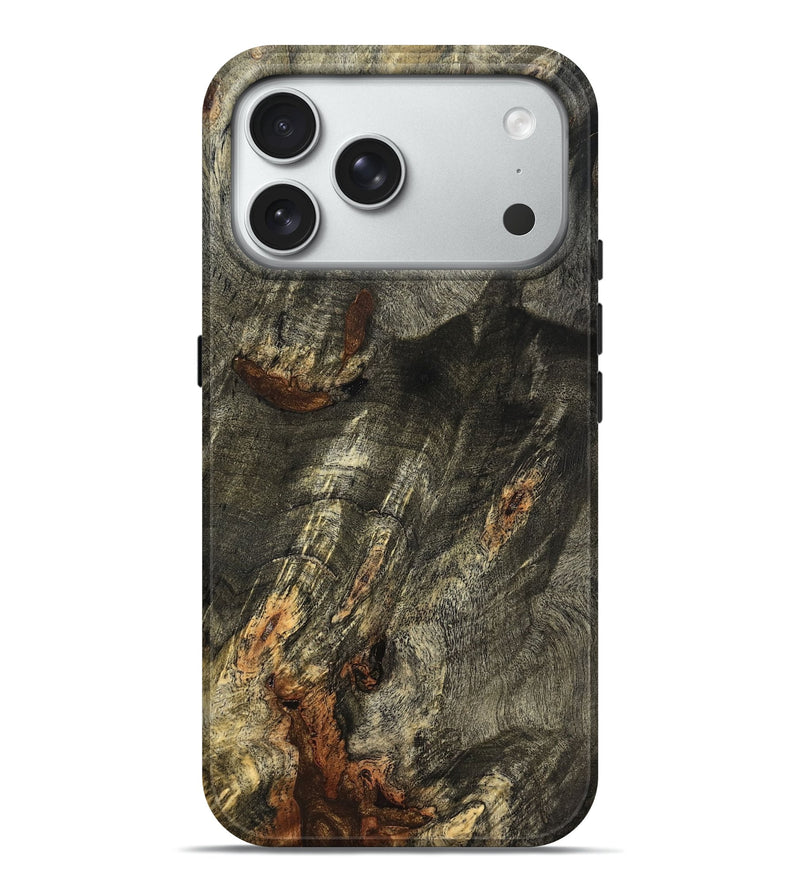 iPhone 18 Pro Max Wood Live Edge Phone Case - Bryson (Solid Wood, 826637)