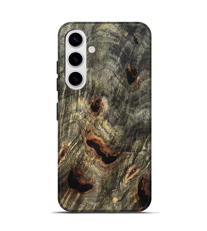 Galaxy S25 Wood Live Edge Phone Case - Atticus (Solid Wood, 826638)