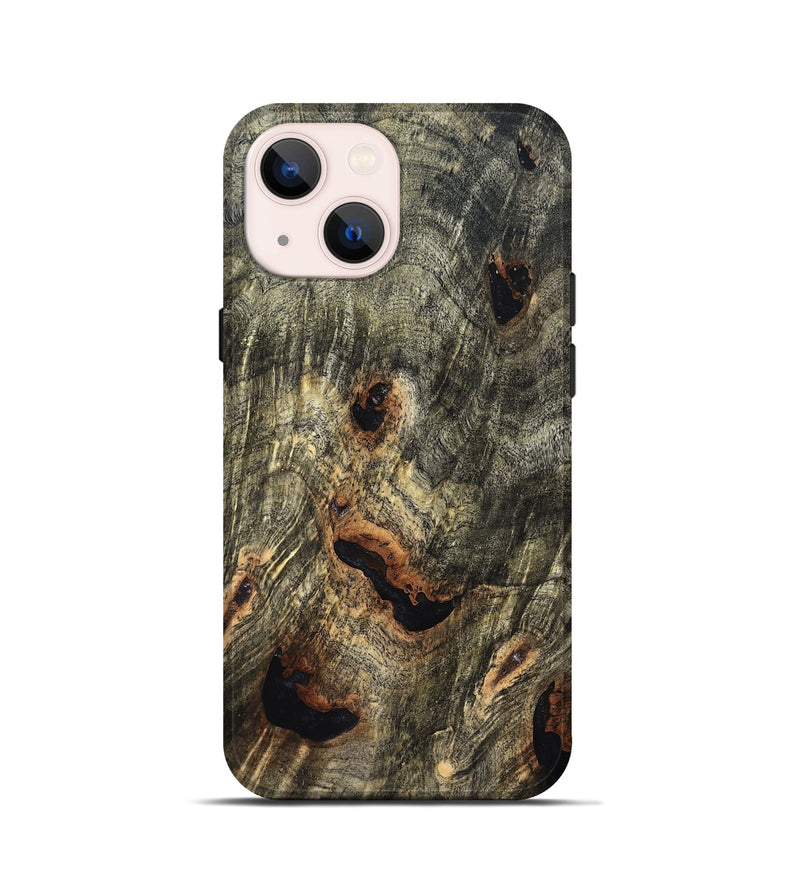 iPhone 13 mini Wood Live Edge Phone Case - Atticus (Solid Wood, 826638)
