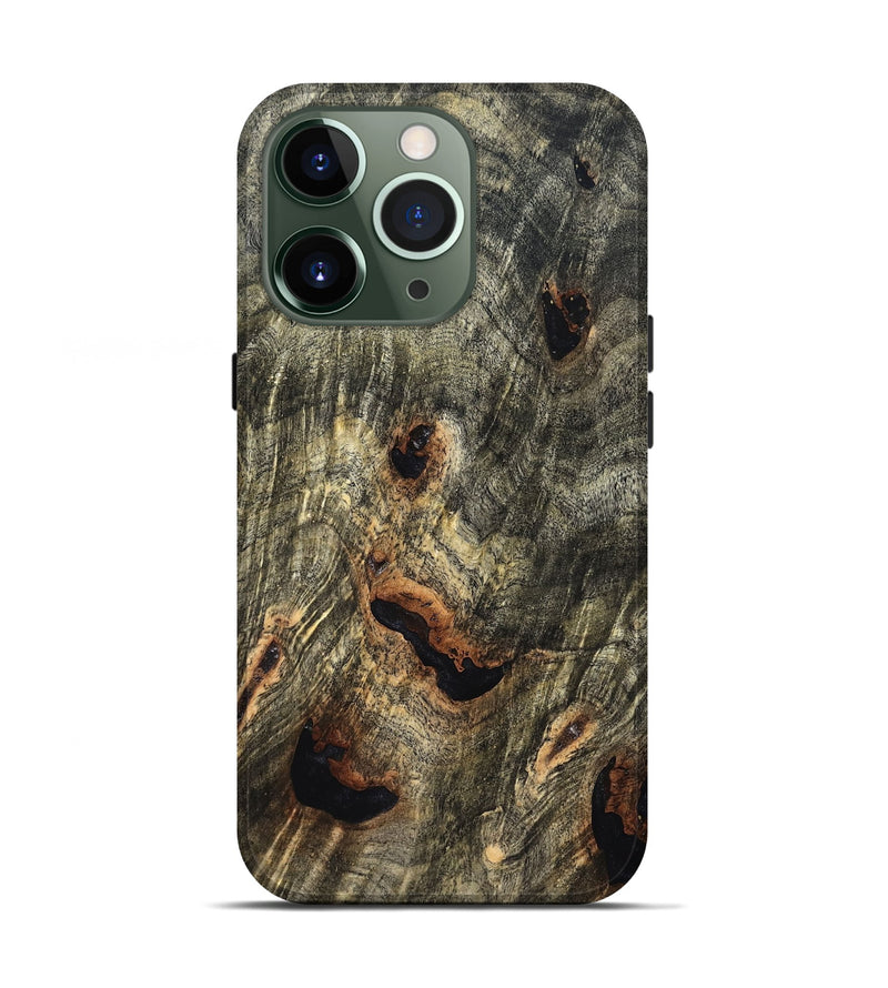 iPhone 13 Pro Wood Live Edge Phone Case - Atticus (Solid Wood, 826638)
