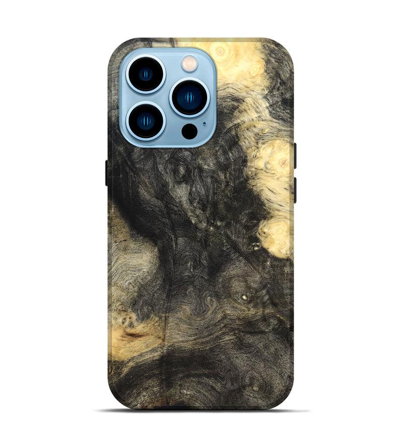 iPhone 14 Pro Wood Live Edge Phone Case - Jairo (Solid Wood, 826642)