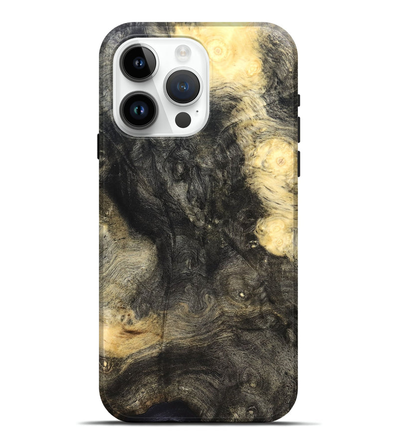 iPhone 15 Pro Max Wood Live Edge Phone Case - Jairo (Solid Wood, 826642)