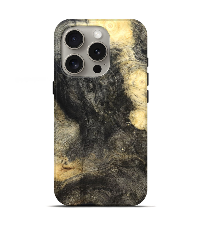 iPhone 16 Pro Wood Live Edge Phone Case - Jairo (Solid Wood, 826642)