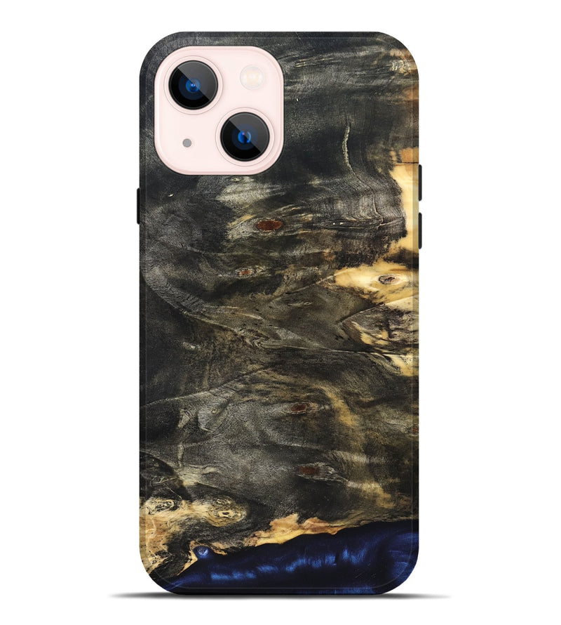 iPhone 14 Plus Wood Live Edge Phone Case - Jaylan (Solid Wood, 826644)