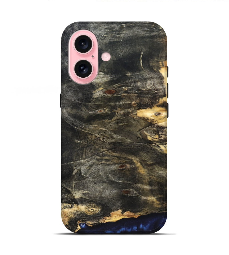 iPhone 16 Wood Live Edge Phone Case - Jaylan (Solid Wood, 826644)