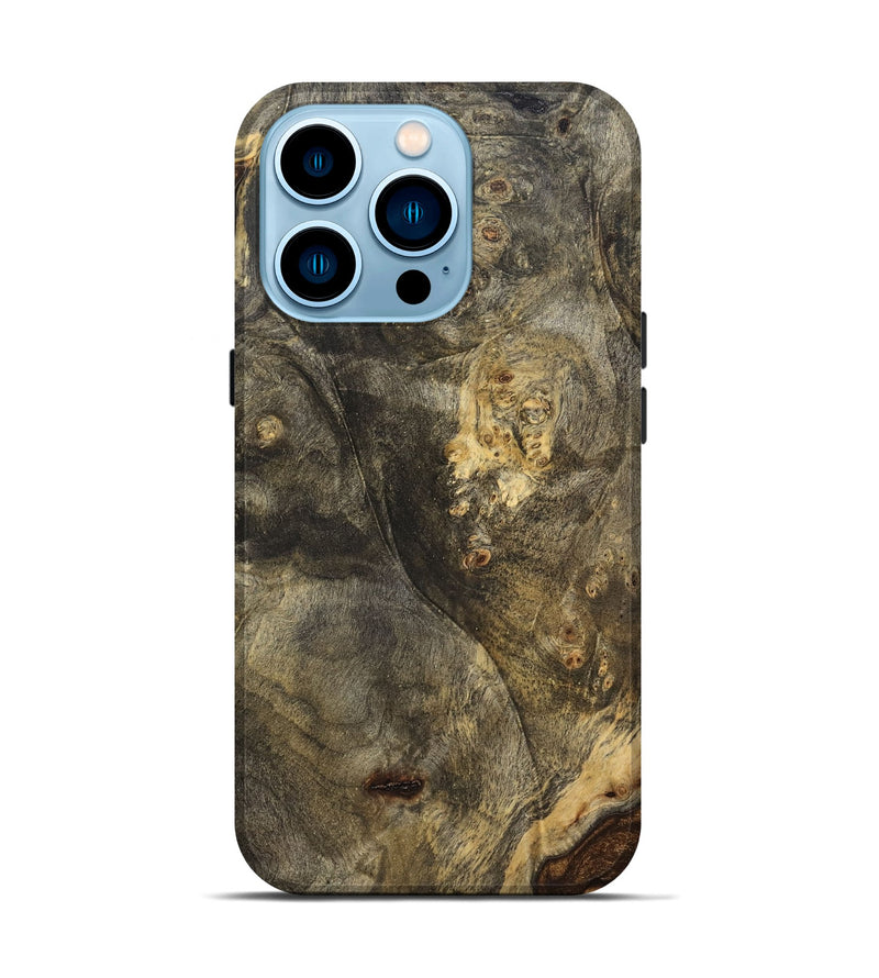 iPhone 14 Pro Wood Live Edge Phone Case - Selma (Solid Wood, 826646)