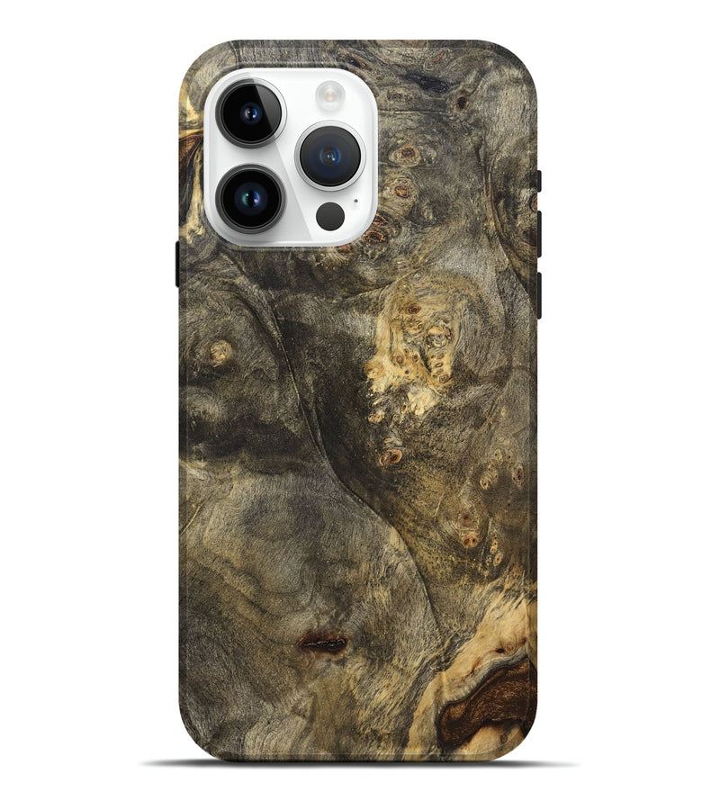 iPhone 15 Pro Max Wood Live Edge Phone Case - Selma (Solid Wood, 826646)