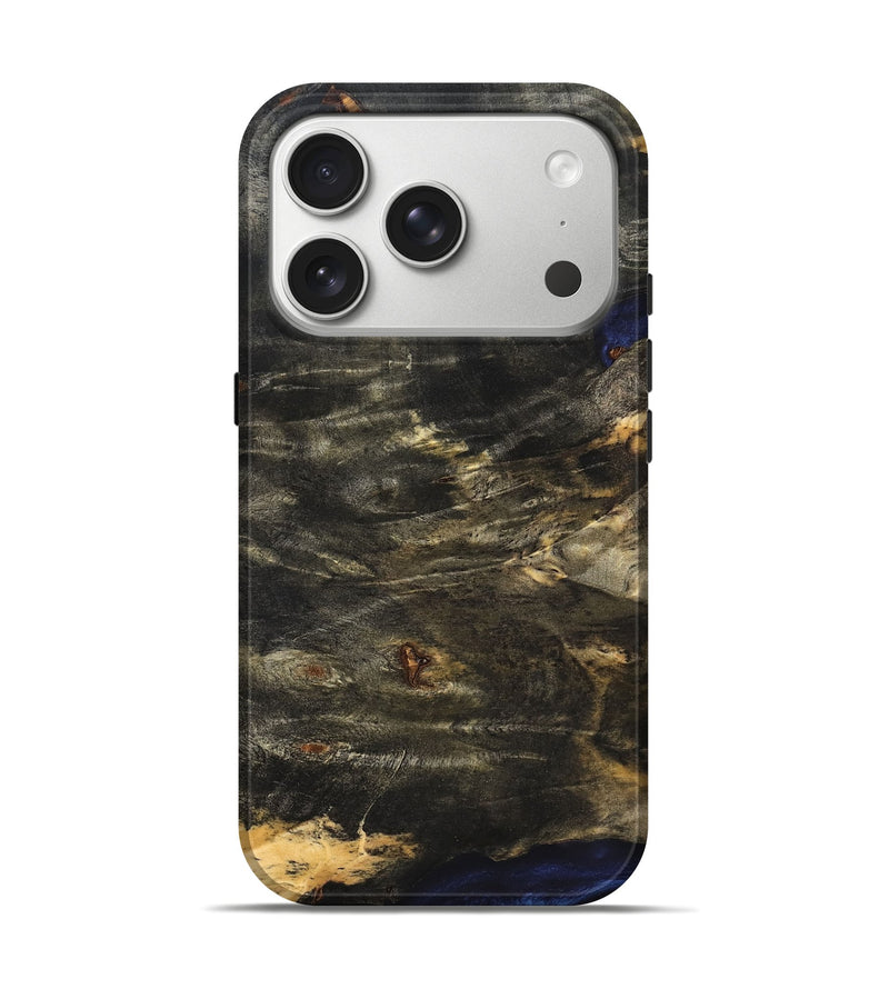 iPhone 17 Pro Wood Live Edge Phone Case - Kayli (Solid Wood, 826647)