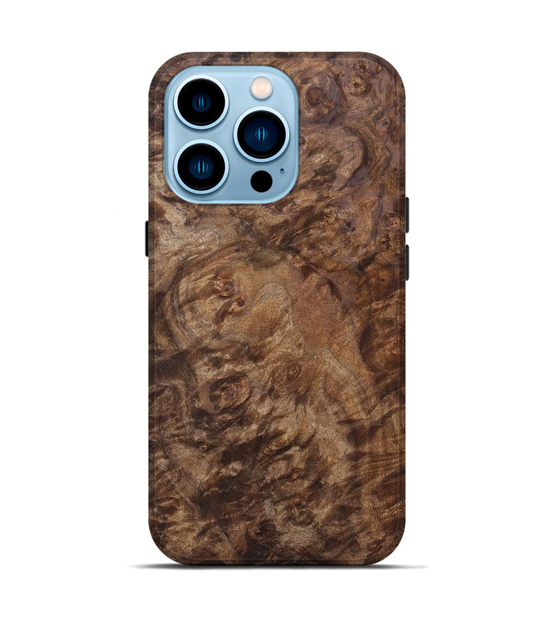 iPhone 14 Pro Wood Live Edge Phone Case - Andrew (Solid Wood, 826648)