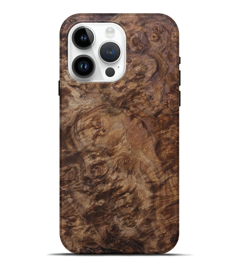 iPhone 15 Pro Max Wood Live Edge Phone Case - Andrew (Solid Wood, 826648)