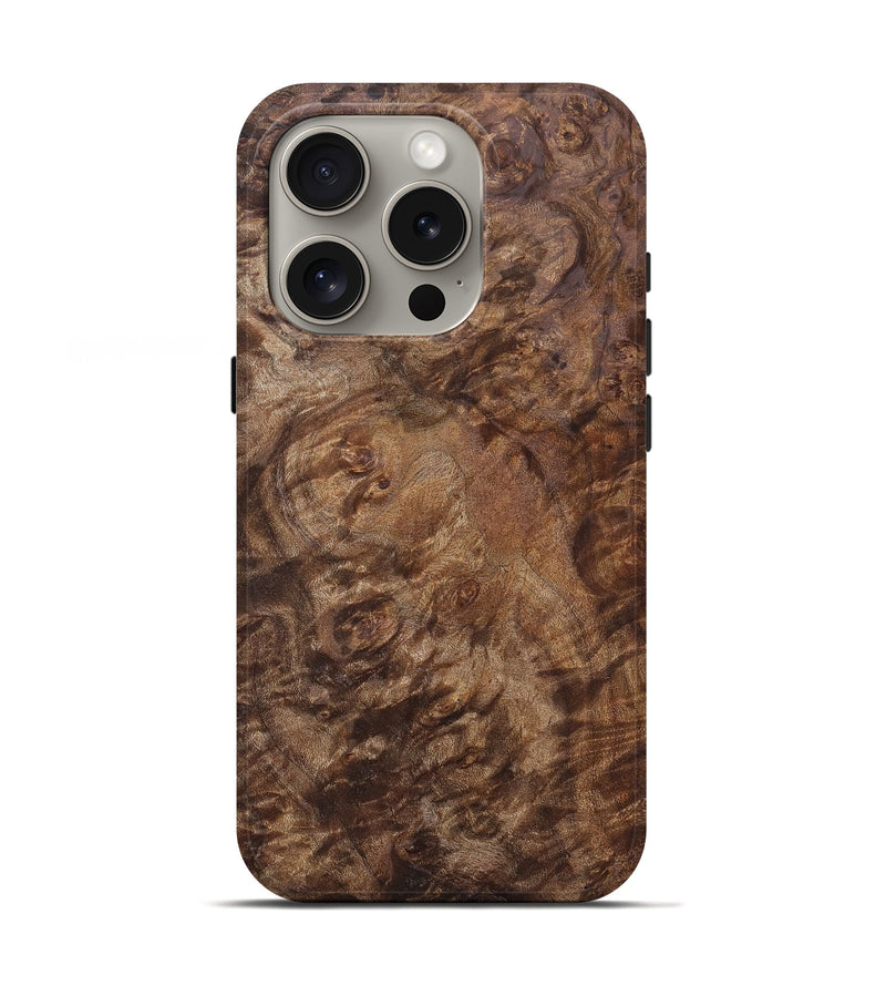 iPhone 16 Pro Wood Live Edge Phone Case - Andrew (Solid Wood, 826648)