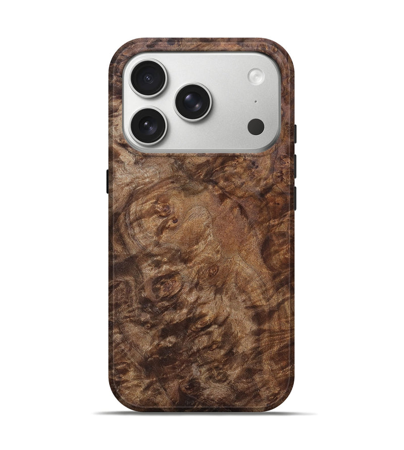 iPhone 17 Pro Wood Live Edge Phone Case - Andrew (Solid Wood, 826648)