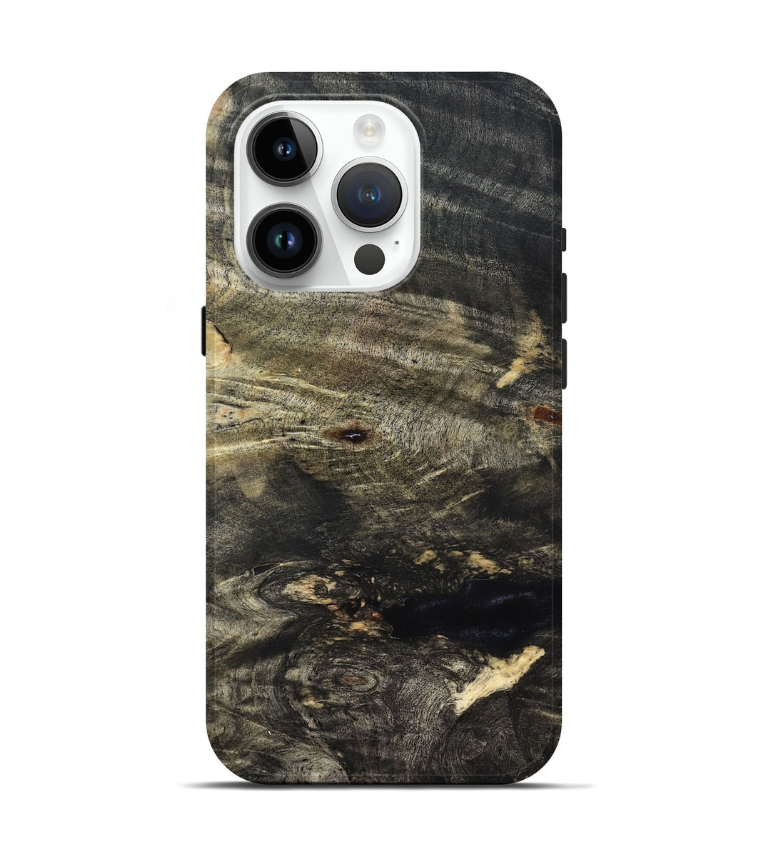 iPhone 15 Pro Wood Live Edge Phone Case - Wash (Solid Wood, 826650)