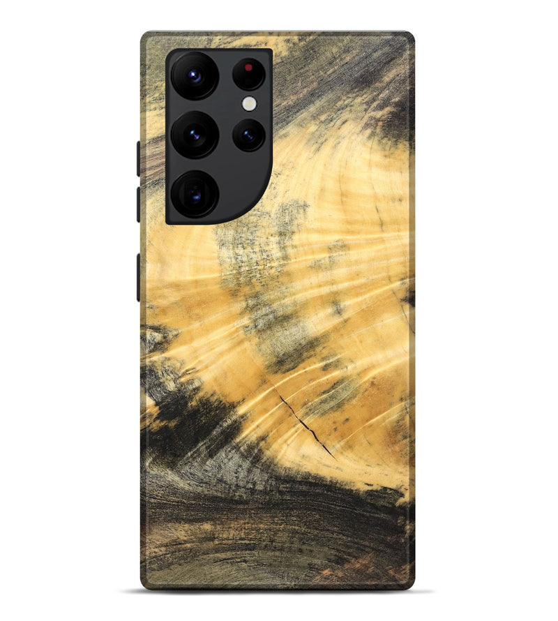 Galaxy S22 Ultra Wood Live Edge Phone Case - Meir (Solid Wood, 826657)