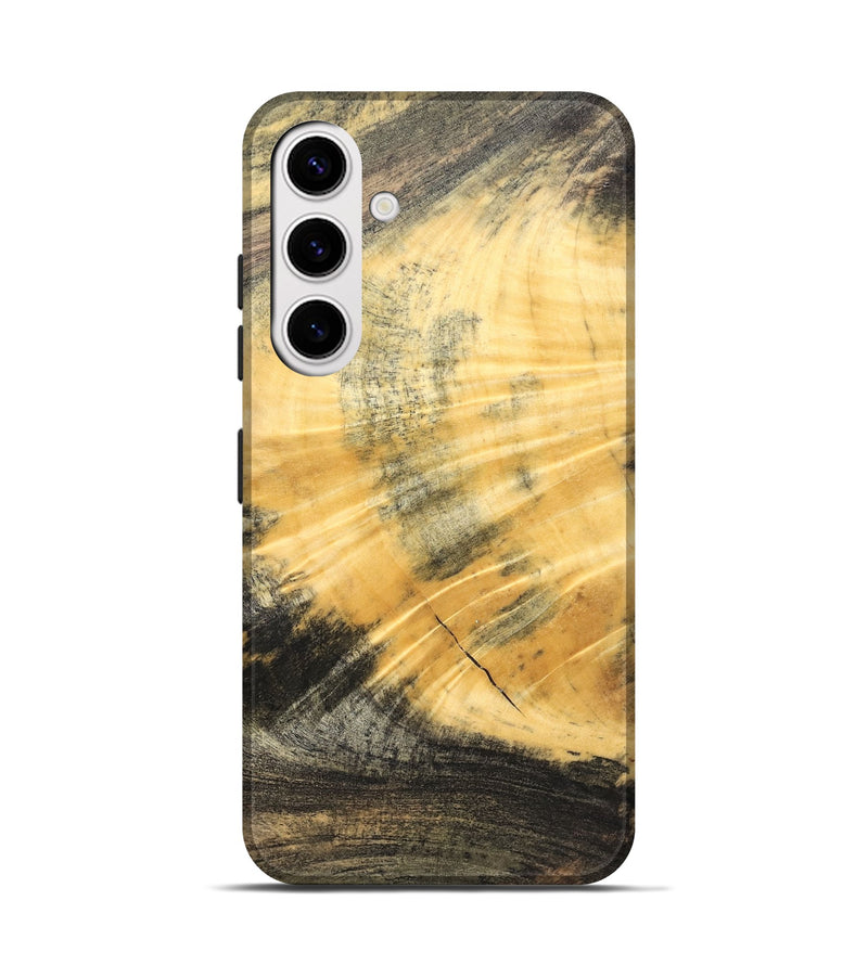 Galaxy S25 Wood Live Edge Phone Case - Meir (Solid Wood, 826657)