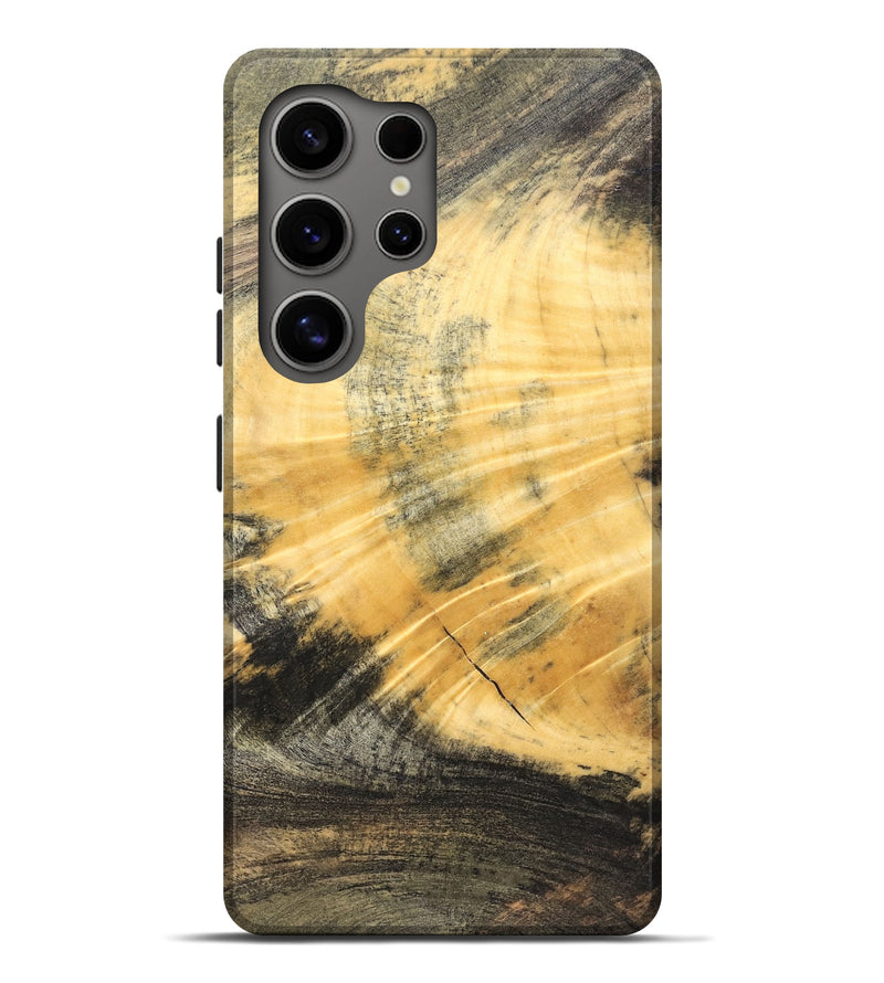 Galaxy S25 Ultra Wood Live Edge Phone Case - Meir (Solid Wood, 826657)